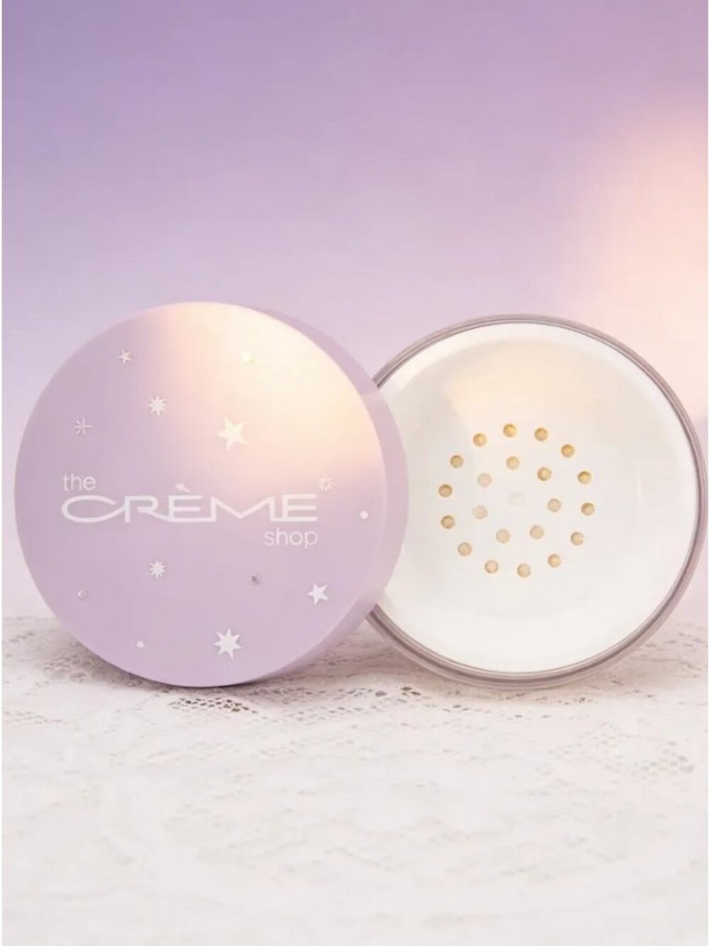 The Creme Shop Moon Dust Universe al Mineral Setting Powder - Silky Translucent